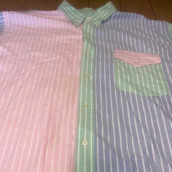 Polo Ralph Lauren Button Down Colorblock Shirt 2XLT MINT CONDITION! - Picture 5 of 15